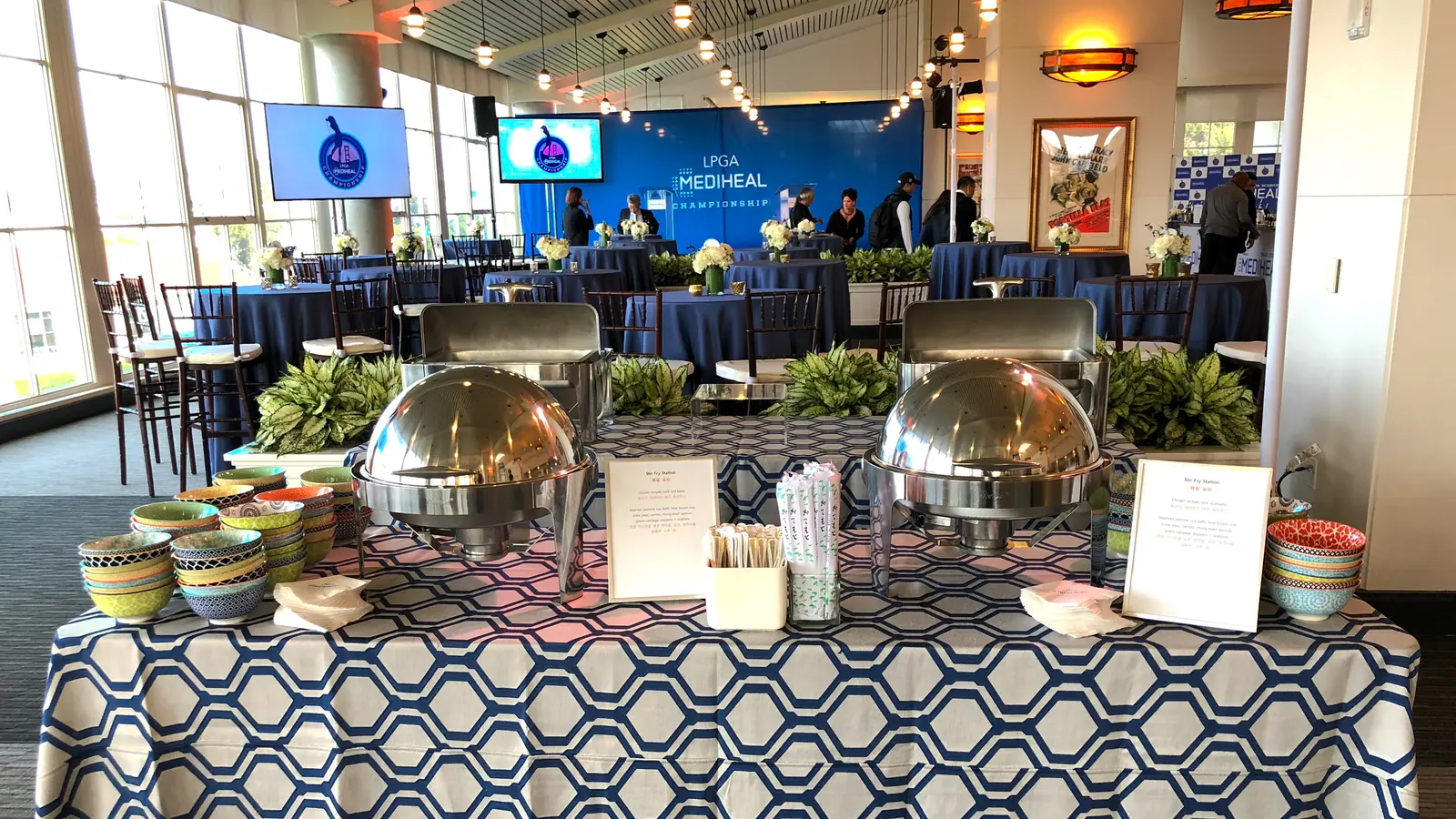 LPGA corporate hospitality catering – Bay Area large-scale event catering