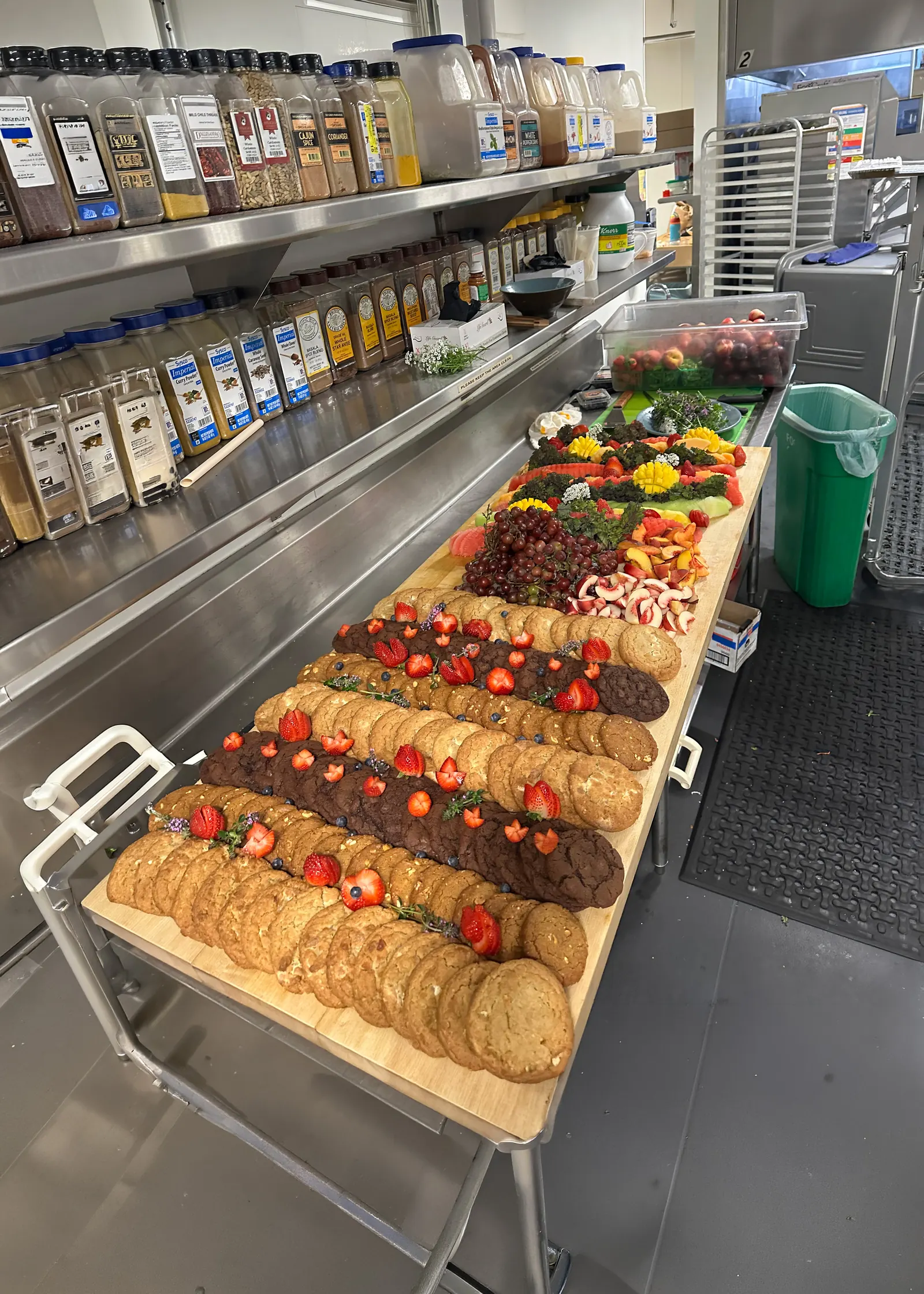 Gourmet Cookie & Fruit Display - Lugo's Kitchen