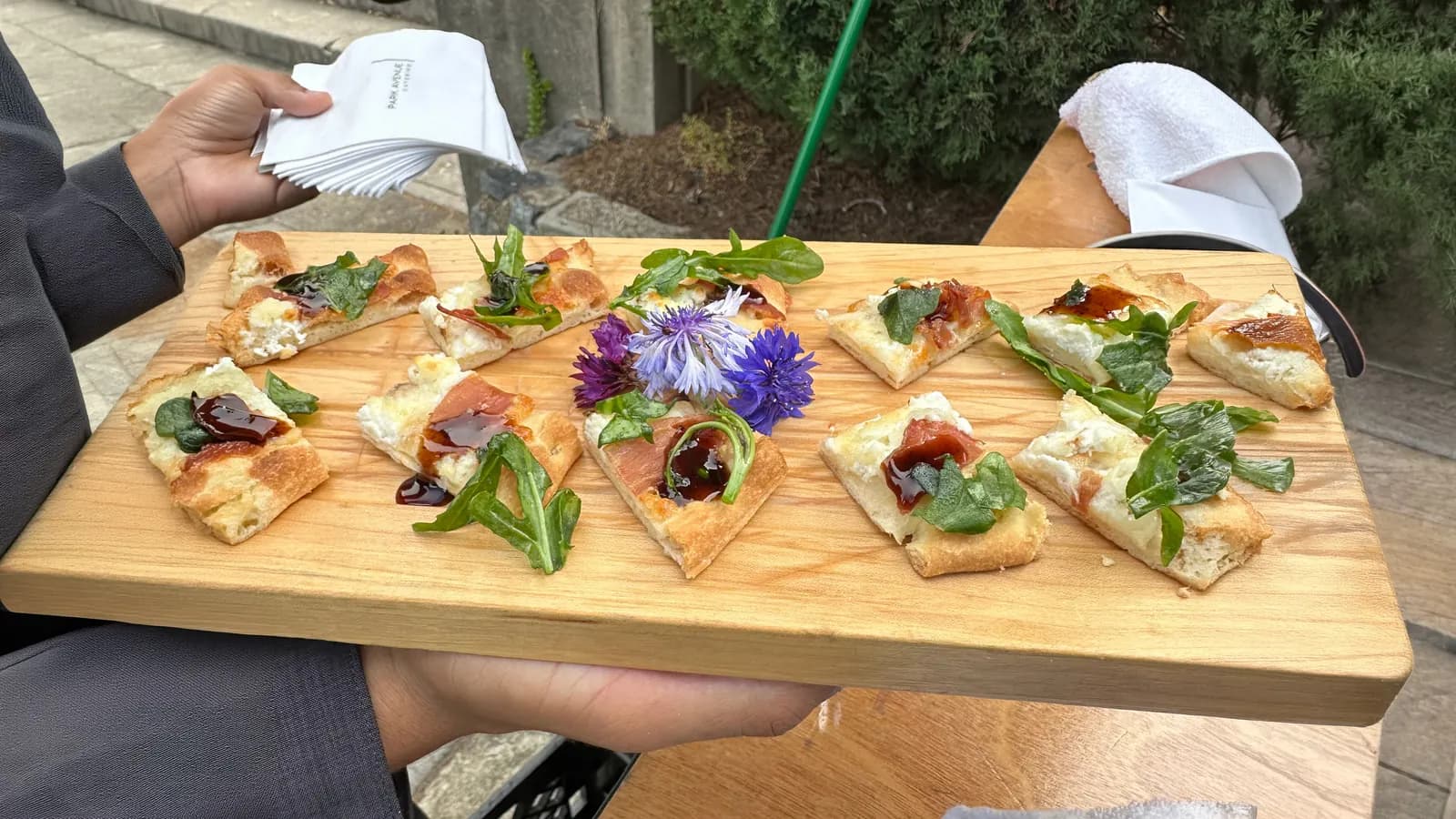 Passed Gourmet Flatbreads - Lugo's Kitchen