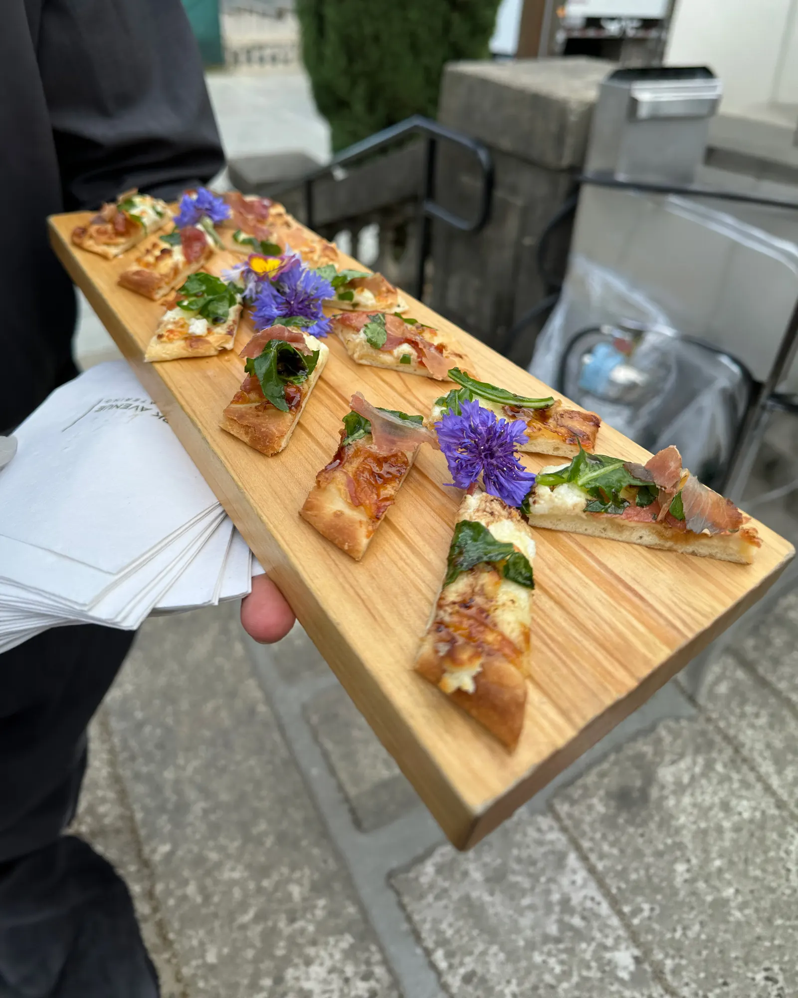 Prosciutto Flatbread Bites - Lugo's Kitchen
