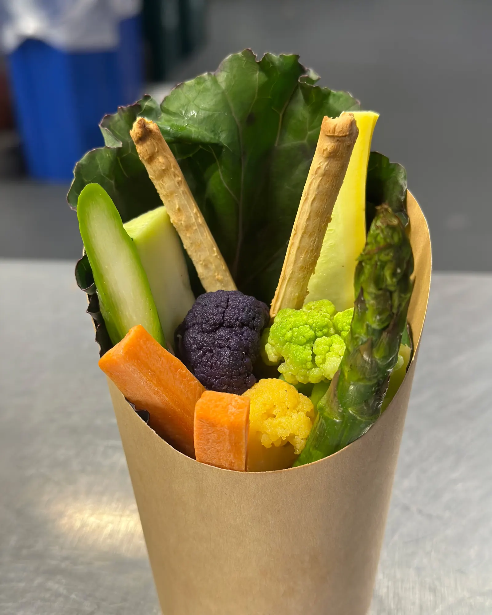 Seasonal Crudite Cup - Lugo's Kitchen